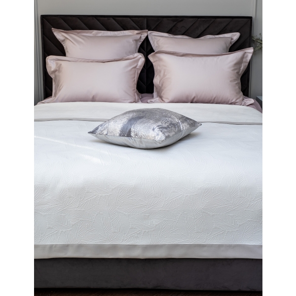 121GD-283010-100 POKR BEL Покрывало Сан-Ремо белое 230*250