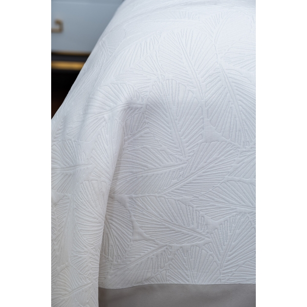 121GD-283010-100-27 POKR BEL Покрывало Сан-Ремо белое 270*280