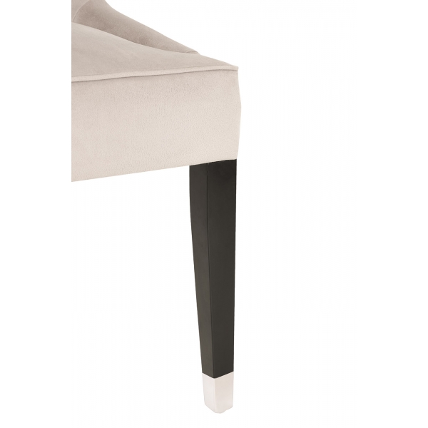 Стул Elegante велюр светло-бежевый Bel07 56*65*101см