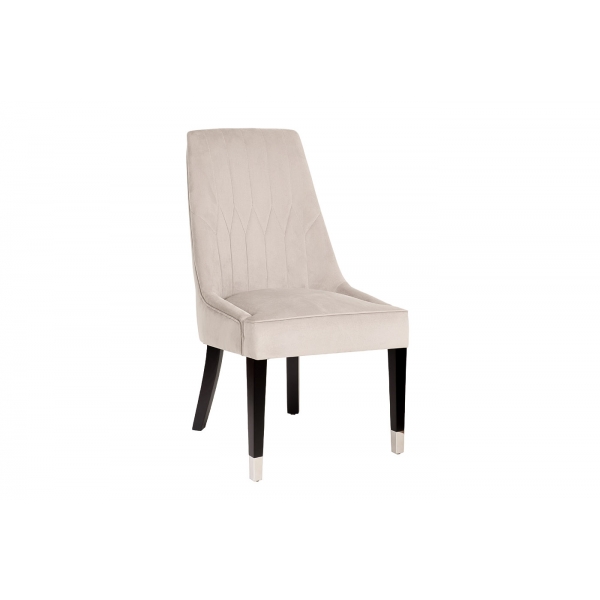 Стул Elegante велюр светло-бежевый Bel07 56*65*101см