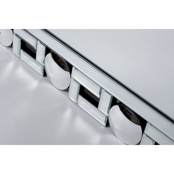 50SX-9302 Зеркало прямоуг. рама с зеркальными вставками 115*75см