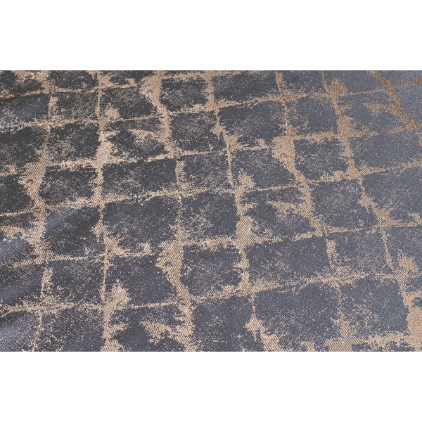 121GD-GAB1306-PORT SER Портьера TRENTO серая  275*260см