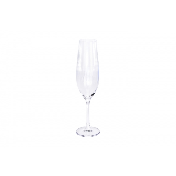 SR4000100 Бокал д/шампанского 260мл с полосками набор 2 шт