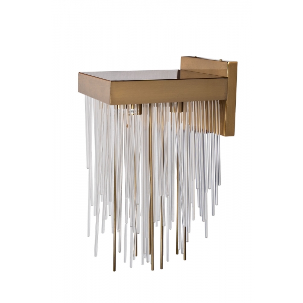 91GH-10110 Бра, латунь  27*29,5*h.48см