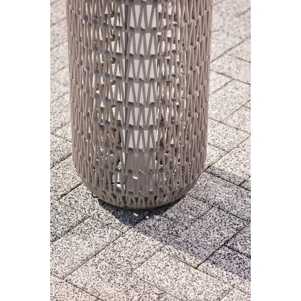 39AR-SVET-246 SER Светильник уличный серый d30,5*130см