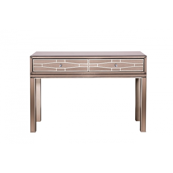 KFG038 Консоль зеркальная, 2 ящика  120*42*80см