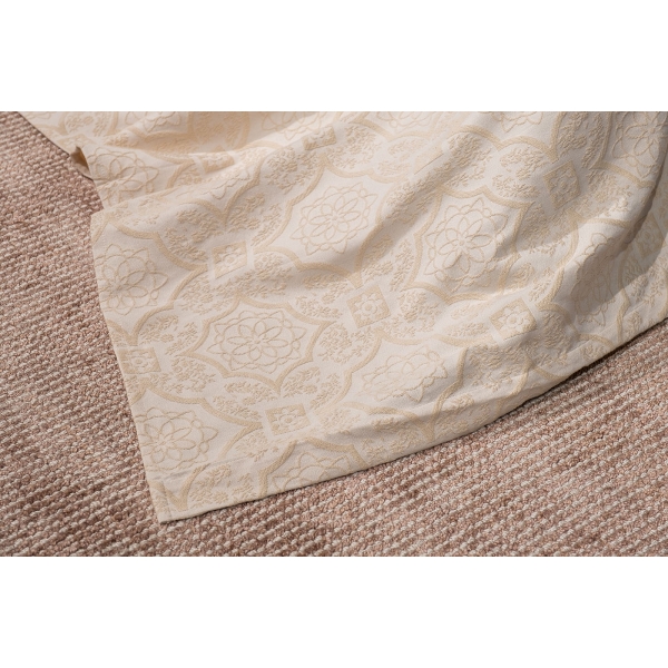 16AMR-NS240260-POKR BEG Покрывало Тиара беж 240*260