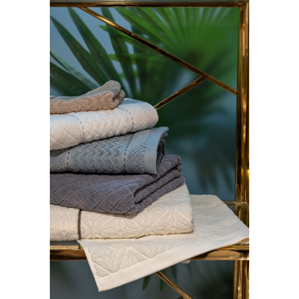 119VAL-ARG70140-POL SER Полотенце Наполи серое 70*140