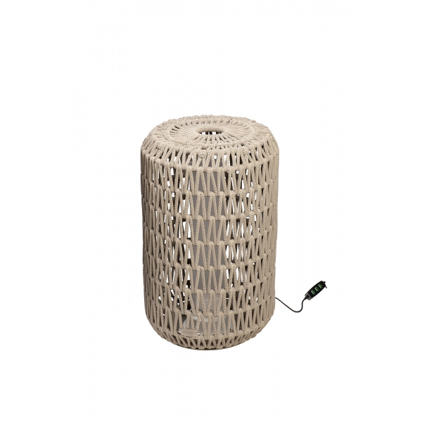 39AR-SVET-213 SER Светильник уличный серый d30,5*52см