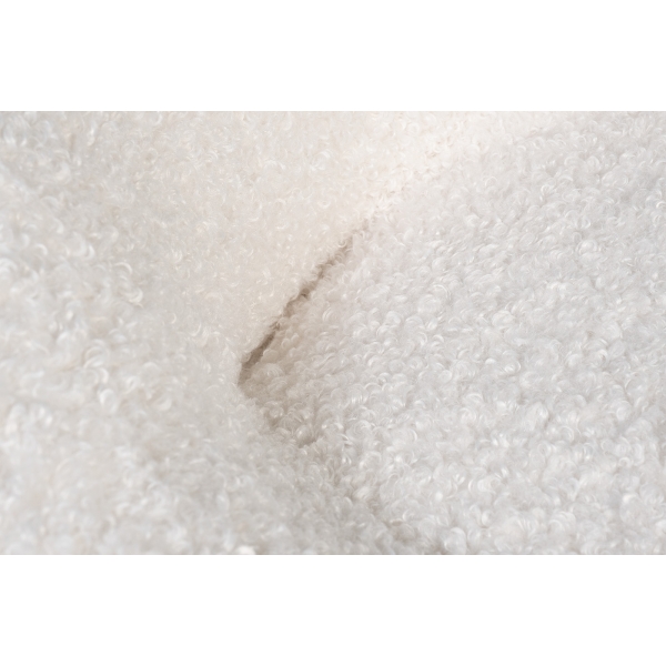 Кресло поворотное LUNA иск.мех белый  Esck01 98*90*69см