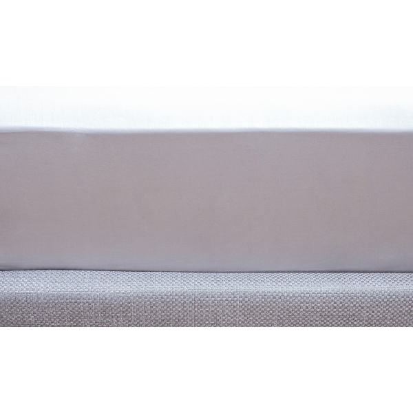 107TD-D903G-PROS BEG  Простыня сатин бежевая 270*280