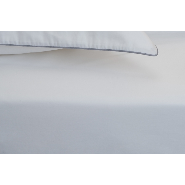107TD-DP213G-PROS RES BEL Простыня на рез сатин белая 160*200*30