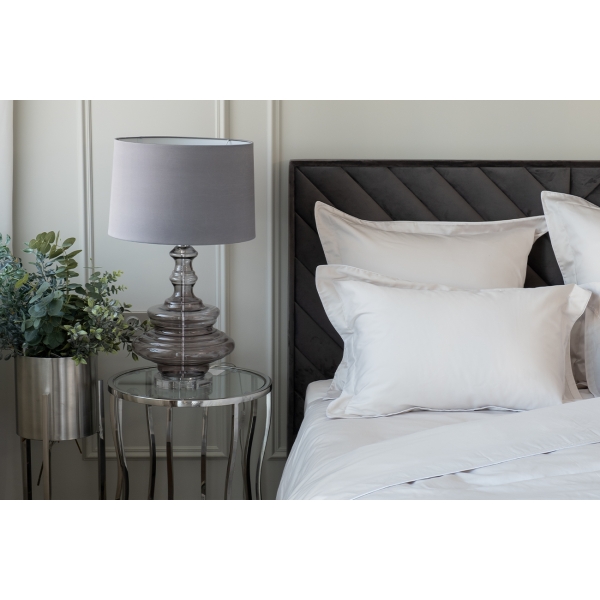 107TD-D002G -PROS ZHE Простыня сатин жемчужный 240*250