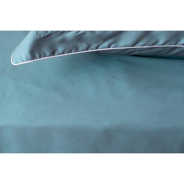 107TD-D002G-PROS ZEL Простыня сатин зеленый 240*250