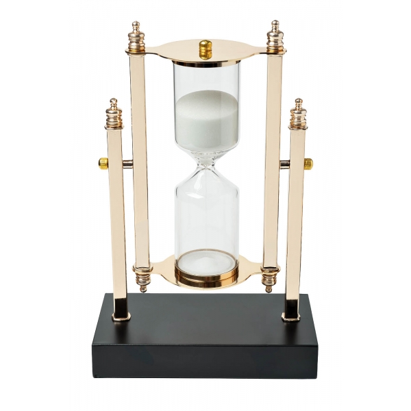 2K389316-G Часы песочные 19*19*30см, цвет золото