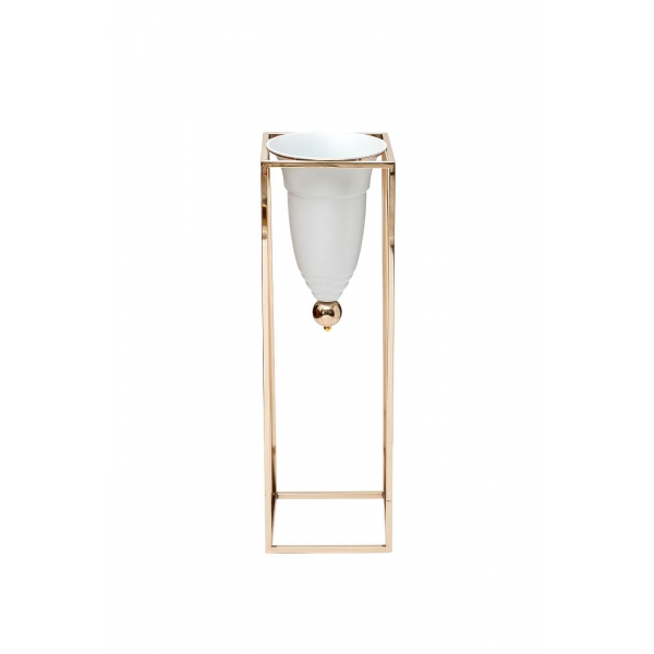 2K389268-G Подставка под цветы d24*80cм, цвет золото