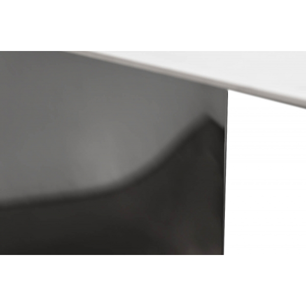 76AR-157-STOL/OB Стол обеденный иск.камень белый 180*90*75см