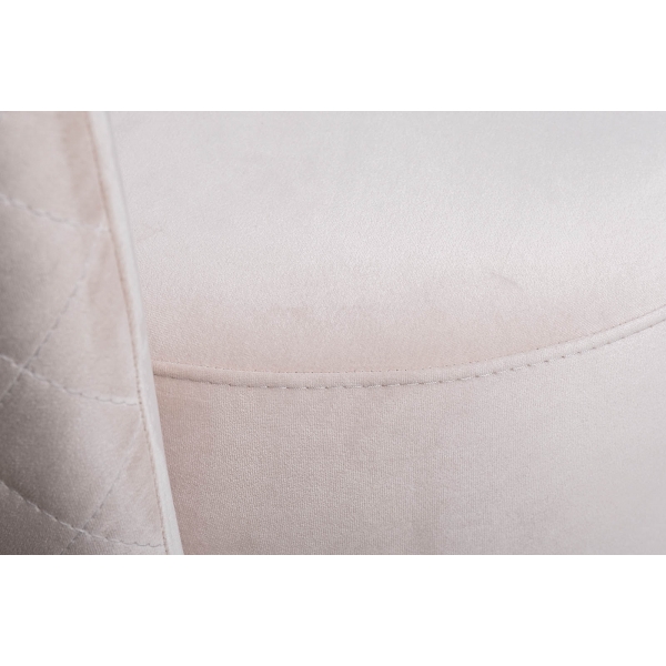 Кресло Verona вращающееся, велюр бежевый Colt 002-BEG/золото 70*77*80см