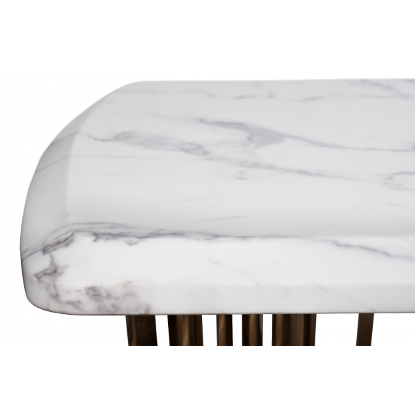 33FS-1800-STOL/OB-BEL Стол обеденный Pearl White 180*90*76.2см