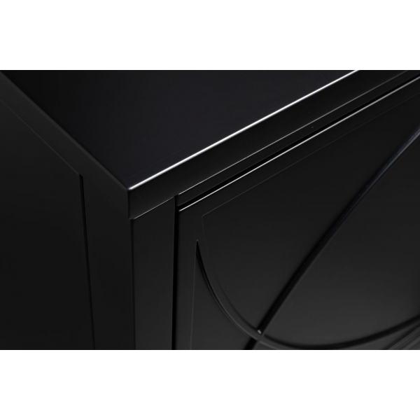 151SV-00001 Комод черный 160*90*40см