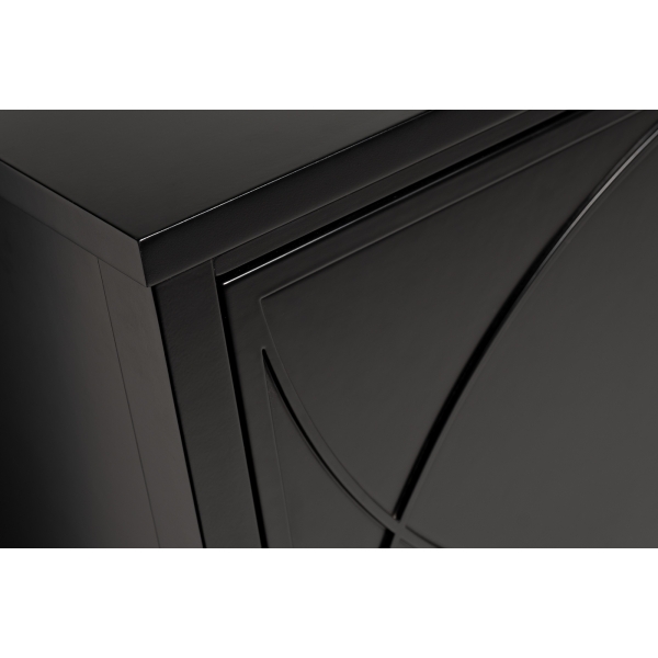 151SV-00001 Комод черный 160*90*40см