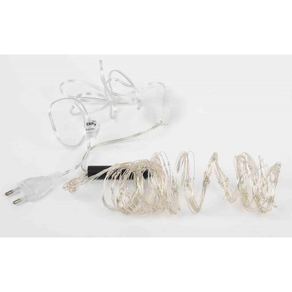 Светодиодная гирлянда ЭРА дождик 10 нитей 220V мультиколор ENIN -2NM Б0047966