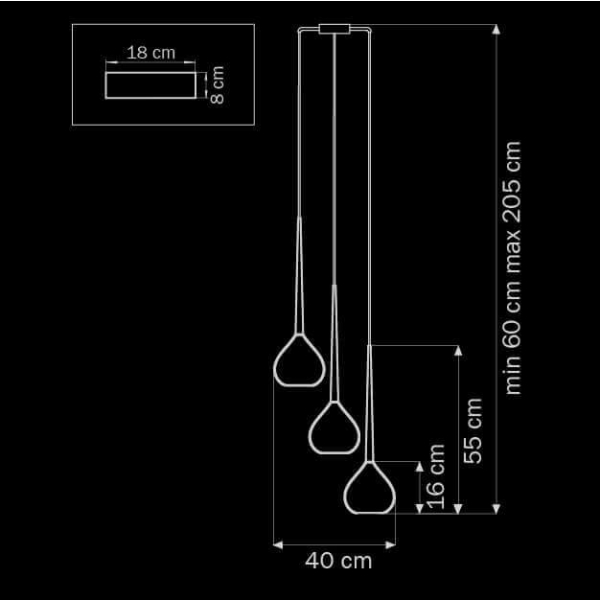 Подвесная люстра Lightstar Forma 808230