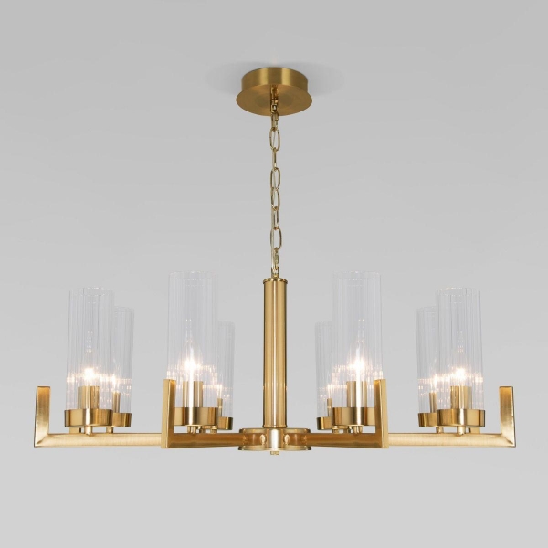 Подвесная люстра Eurosvet Arganie 60133/8 латунь