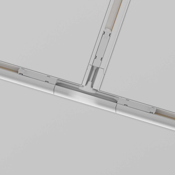 Коннектор питания T-образный Maytoni Technical Gravity TRA004CWT-22W