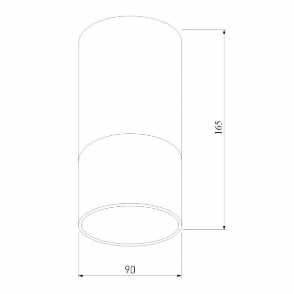 Уличный светодиодный светильник Elektrostandard Light Led 35139/H черный a057156