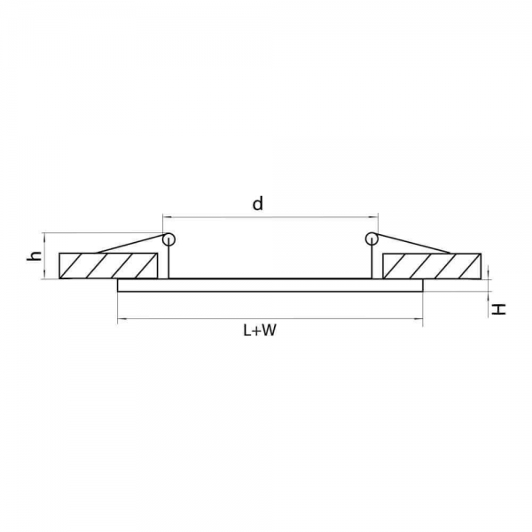 Рамка Lightstar Domino Round 214647
