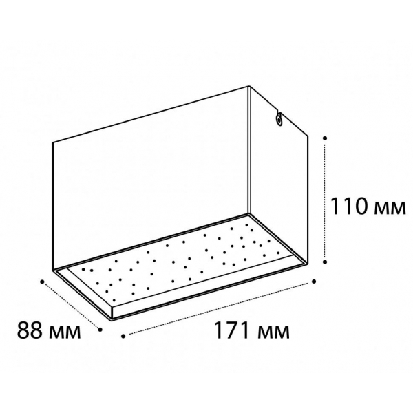Потолочный светодиодный светильник Italline DL 3029 white 4000K