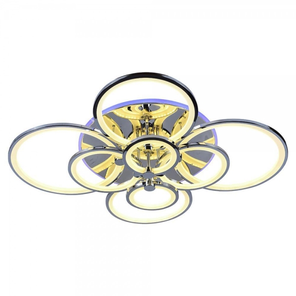 Потолочная светодиодная люстра Profit Light 8077/8 CHR