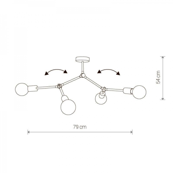 Подвесная люстра Nowodvorski Twig 9140