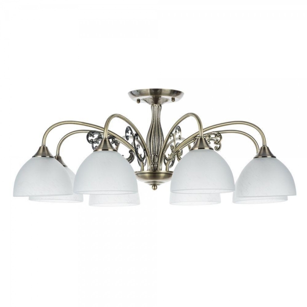 Потолочная люстра Arte Lamp Spica A3037PL-8AB