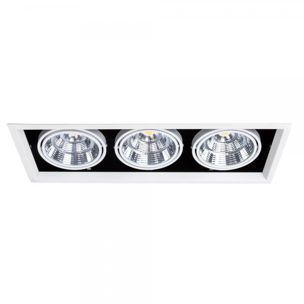 Встраиваемый светодиодный светильник Arte Lamp Merga A8450PL-3WH