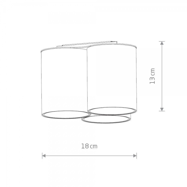 Потолочная люстра Nowodvorski Eye Tone 8091