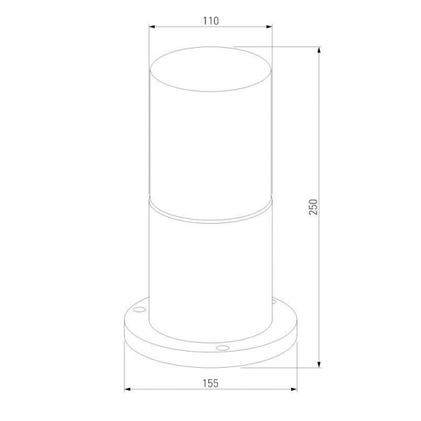 Уличный светильник Elektrostandard Roil 35125/S a055632