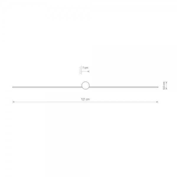 Настенный светодиодный светильник Nowodvorski Triangles Led 8130