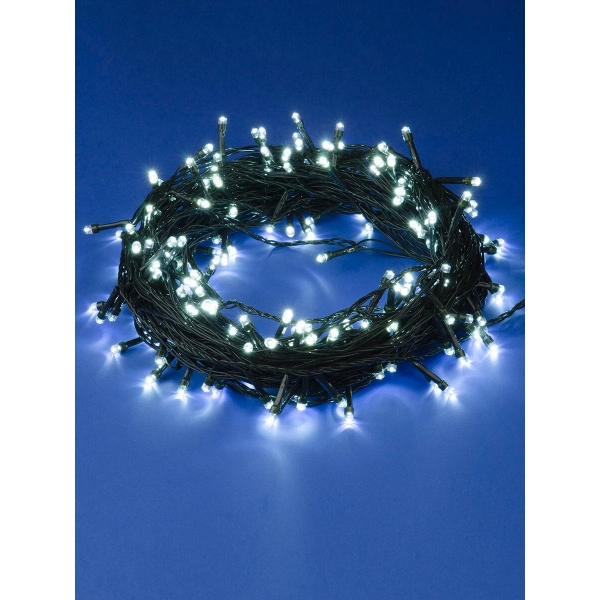 Светодиодная гирлянда Uniel 220V белый ULD-S2000-200/DGA White IP20 UL-00007309