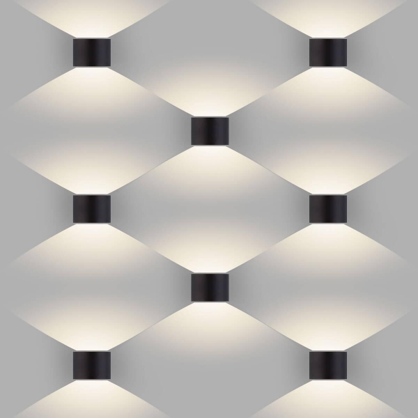 Уличный настенный светодиодный светильник Elektrostandard 1518 Techno LED Blade черный a038828