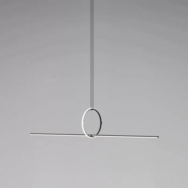 Подвесной светодиодный светильник iLedex Zoom 10339P/A2-35W-3000K BK-WH