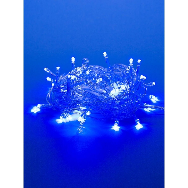 Светодиодная гирлянда Uniel 220V синий ULD-S0500-050/DTA Blue IP20 UL-00005253