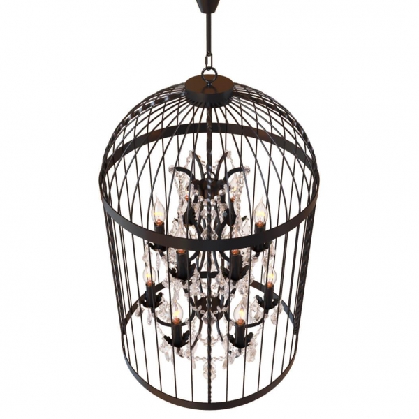 Подвесная люстра Loft IT Vintage Birdcage Loft1891/12