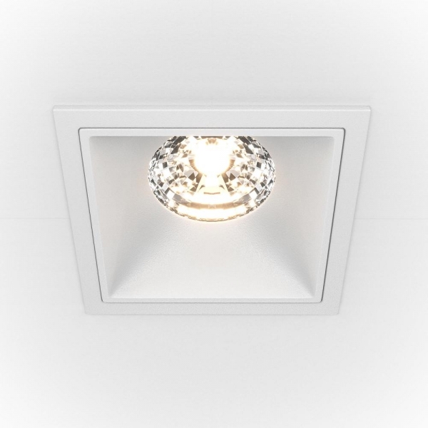 Встраиваемый светильник Maytoni Alfa LED DL043-01-15W3K-D-SQ-W