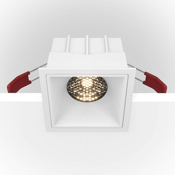 Встраиваемый светильник Maytoni Alfa LED DL043-01-15W4K-D-SQ-W