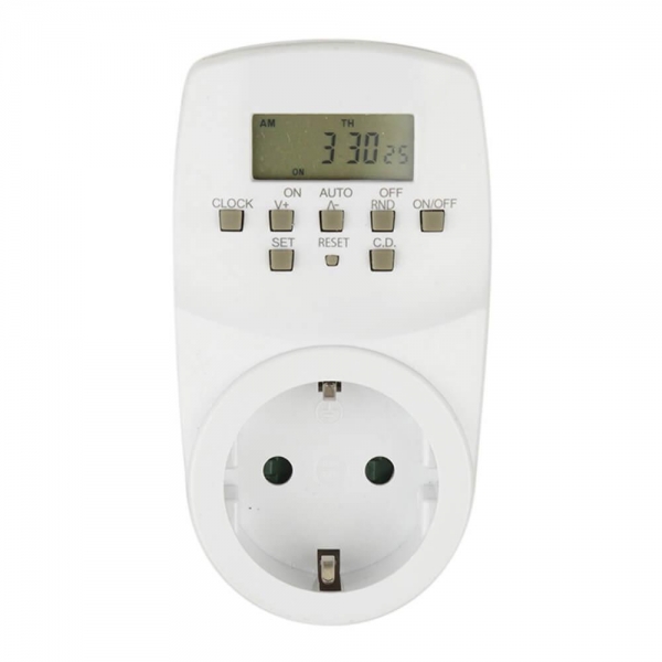 Таймер электронный Uniel UST-E20 White UL-00003766