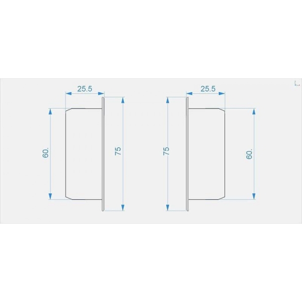 Заглушка Deko-Light End Cap P-EL-02-10 Set 2 pcs 978251