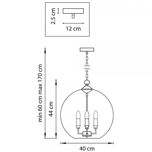 Подвесная люстра Lightstar Sferico 729134