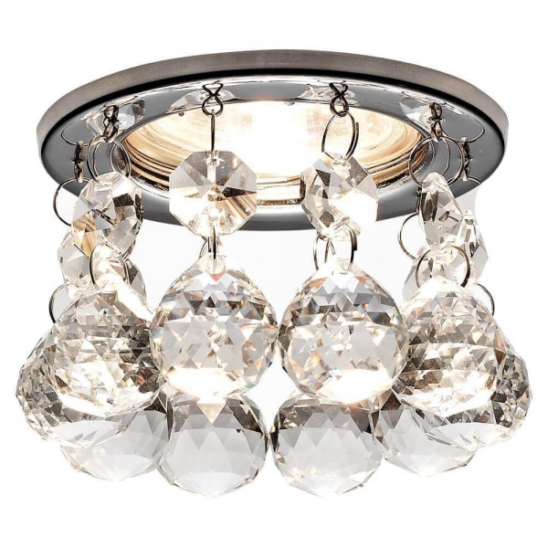 Встраиваемый светильник Ambrella light Crystal K2051 CH/CL